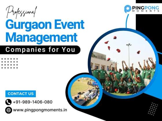 Team Building Company in Gurgaon | Pingpong Moments