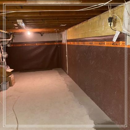 Interior Basement Waterproofing