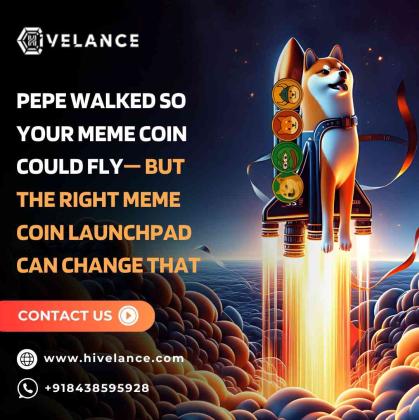 Memecoin launchpad development Company - Hivelance